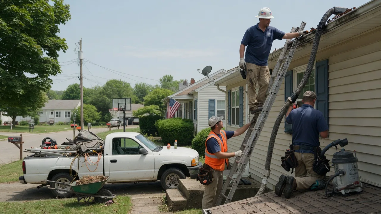 Gutter Installation in Pleasant Plain, OH near me